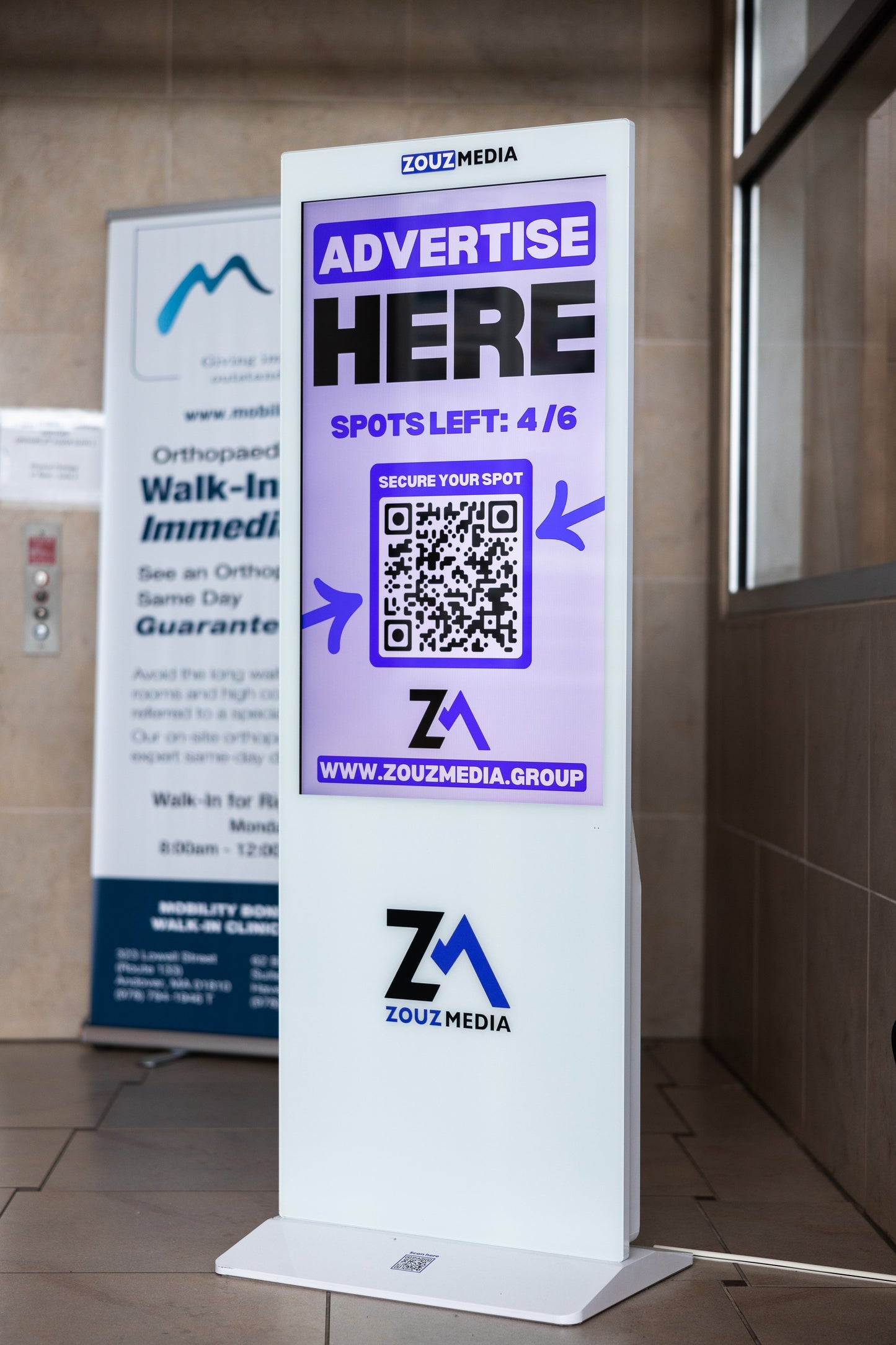 Premium Billboard - Lobby, 16 Pelham Road, Salem NH